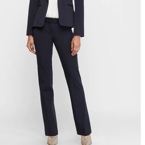 Express Low Rise Barely Boot Editor Pants Black 8R